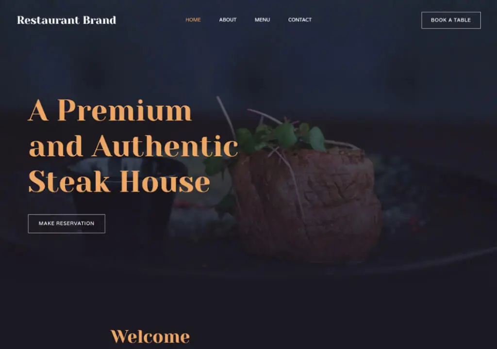 Steak House digital download store theme product featured image 4