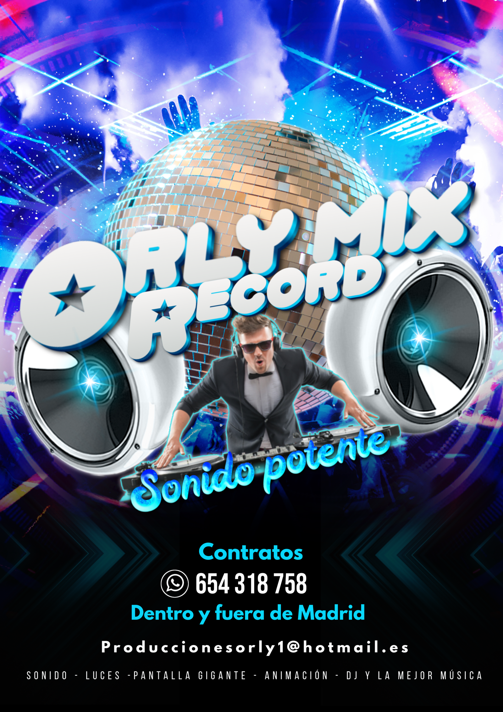 publicidad orly mix record